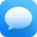 messages os android application logo